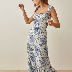 Reformation Nikita Dress in Pompadour